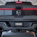 2026 Ram 1500 full-size pickup truck with Hurricane twin-turbo engine and modern interior technology