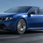 BMW i3 50 xDrive electric sedan with futuristic design, 900 km range and high-performance dual motor setup