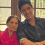 Manish Malhotra seen with his mother Garima Malhotra in a candid moment