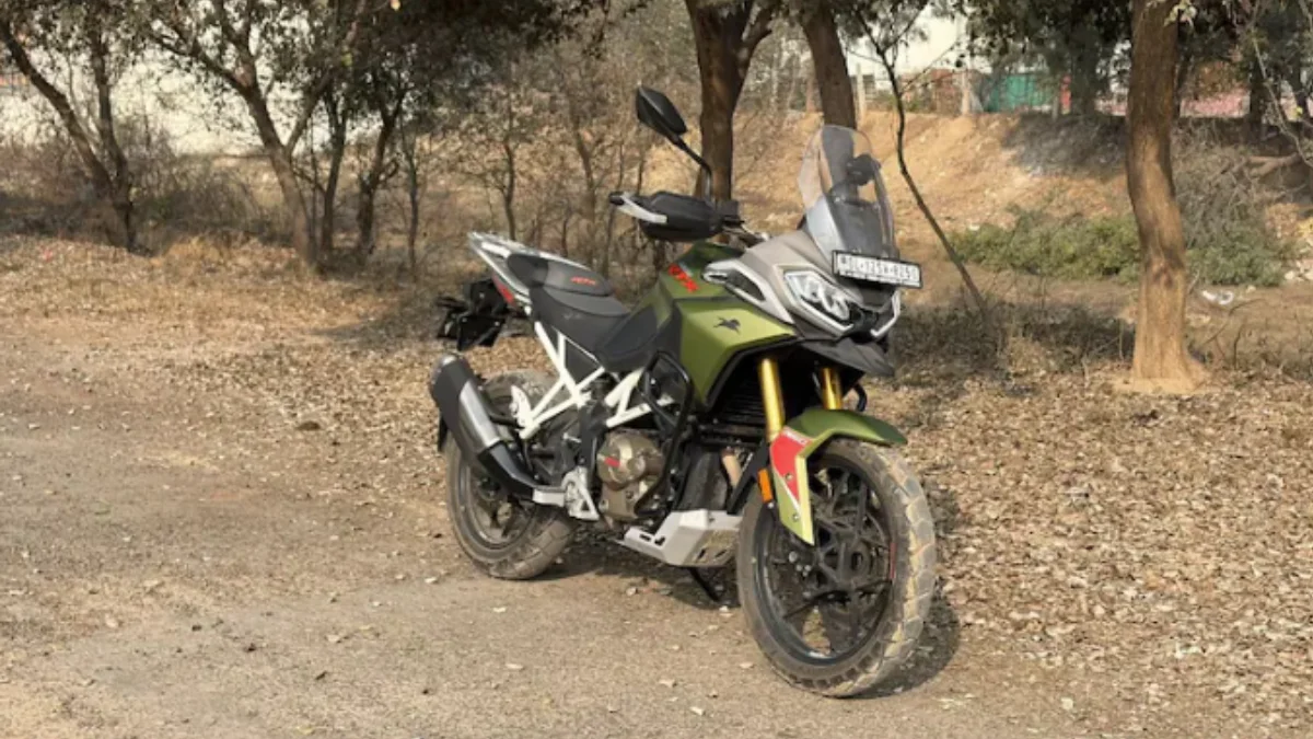 TVS Apache RTX 300 adventure bike