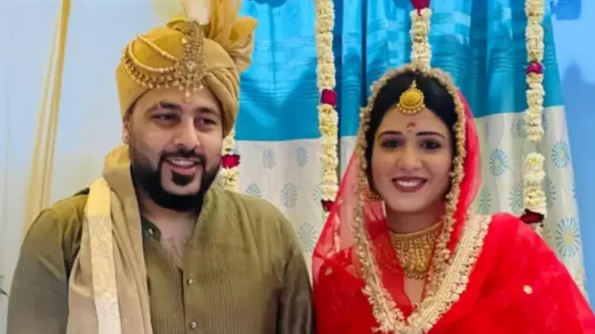 Badshah और Isha Rikhi की वरमाला सेरेमनी की तस्वीर