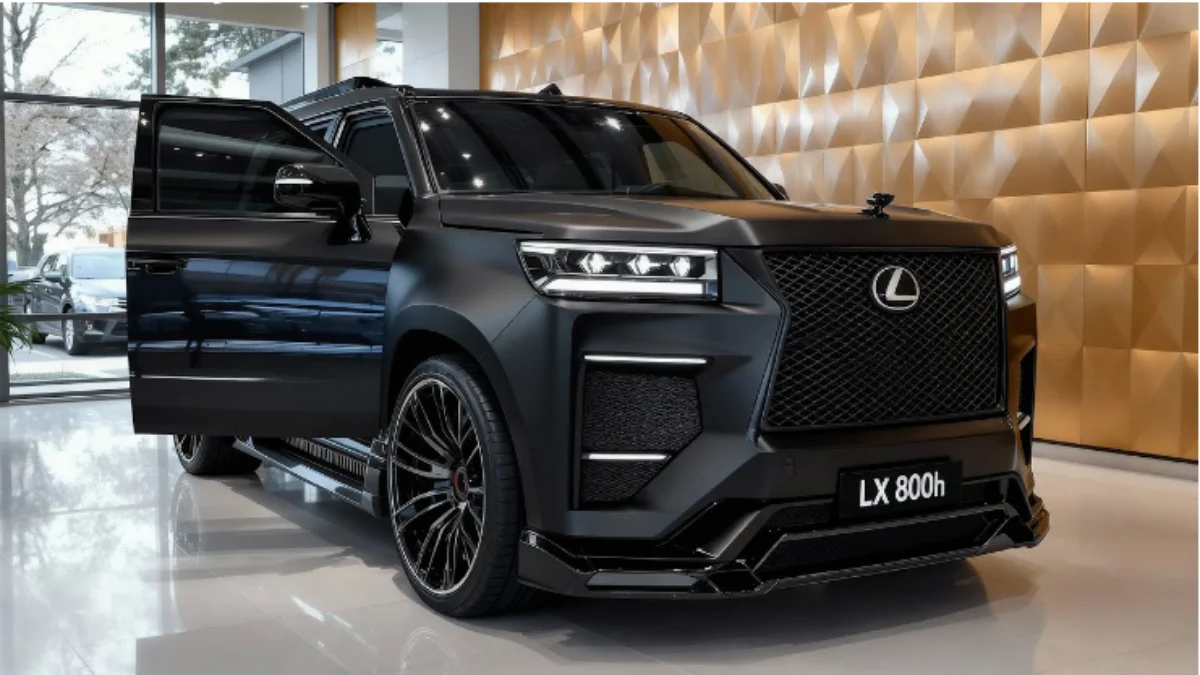 2026 Lexus LX 800 luxury SUV with bold exterior design and premium interior cabin