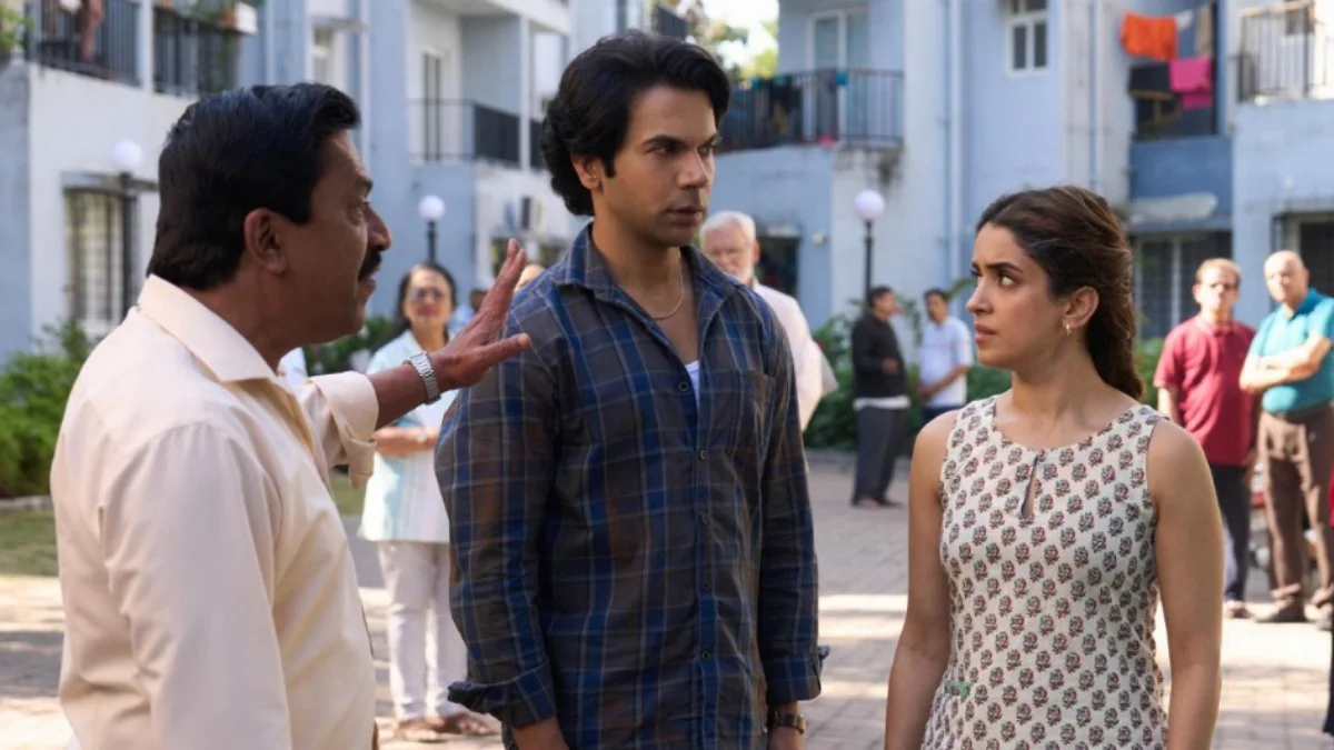 Rajkummar Rao in Toaster movie scene on Netflix
