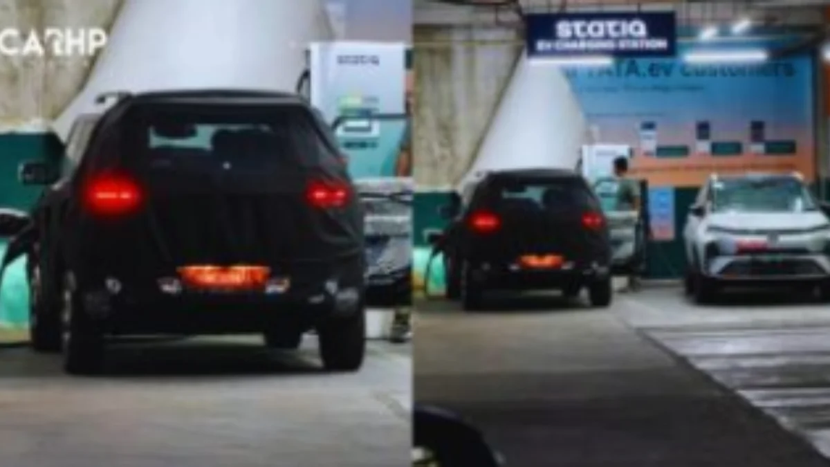 Hyundai HE1i electric SUV spotted testing on Indian roads