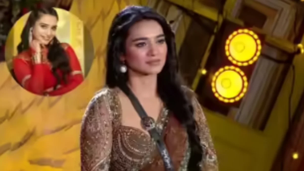 Tanvi Kolte winning Bigg Boss Marathi 6 finale trophy