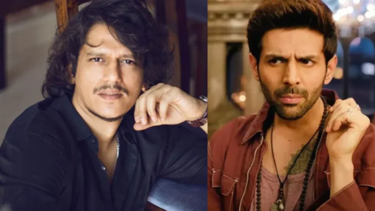 Vijay Varma calling Kartik Aaryan PR king during interview viral moment
