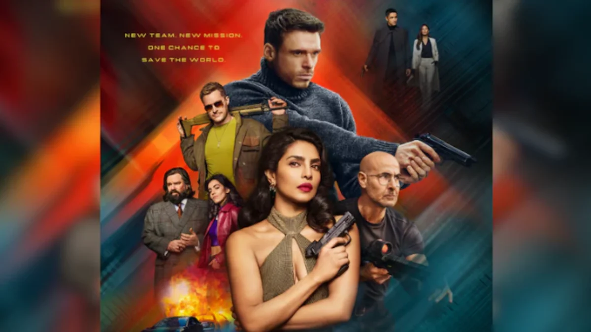 Priyanka Chopra and Richard Madden in Citadel Season 2 action scene