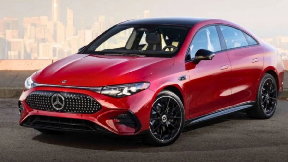 Mercedes-Benz CLA Electric luxury sedan