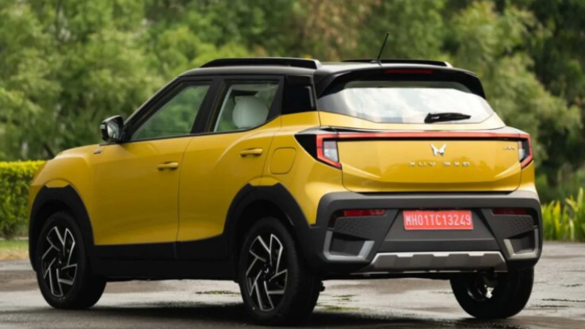 Mahindra XUV 3XO CNG SUV spotted testing in India with dual fuel setup and modern design