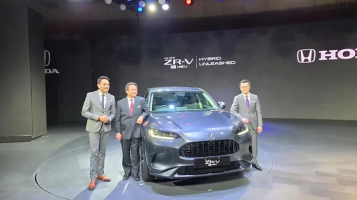 Honda ZR-V Hybrid premium SUV unveiled in India with advanced hybrid technology and luxury features