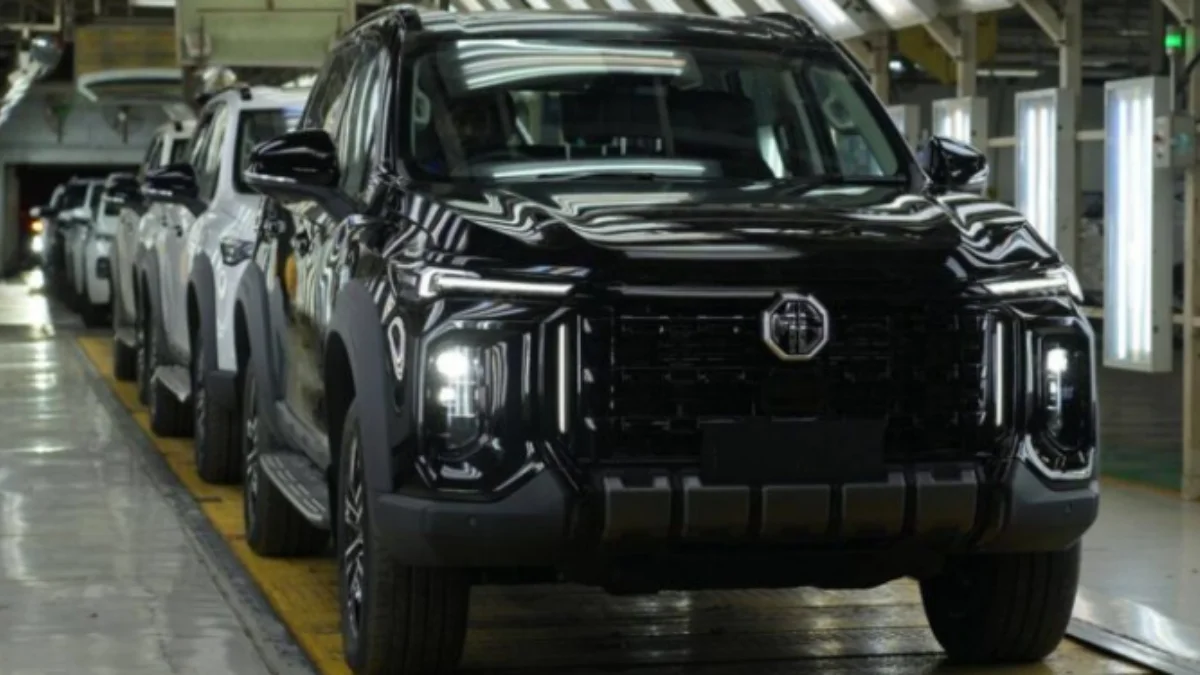 MG Majestor SUV production begins in India ahead of official launch with premium features and bold design