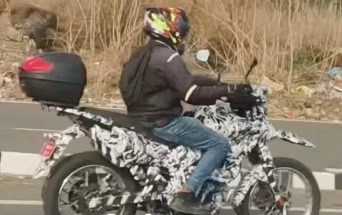 New Bajaj adventure motorcycle spotted testing in India with rugged design and premium adventure touring features