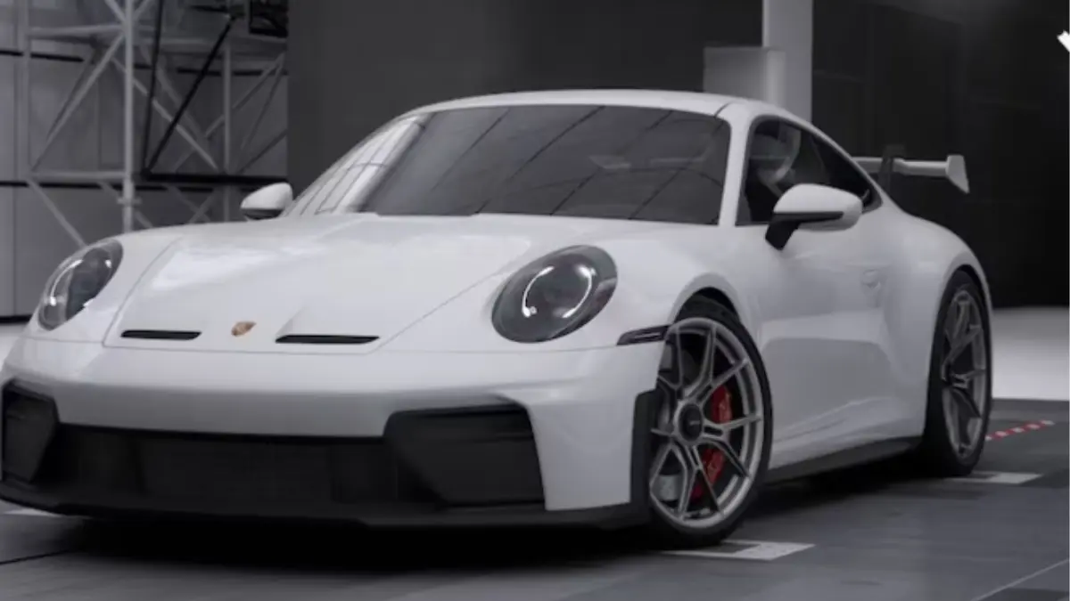 2026 Porsche 911 GT3 sports car launched in India featuring a 4.0-litre naturally aspirated engine, 510 PS power output, aerodynamic design and track-focused performance.