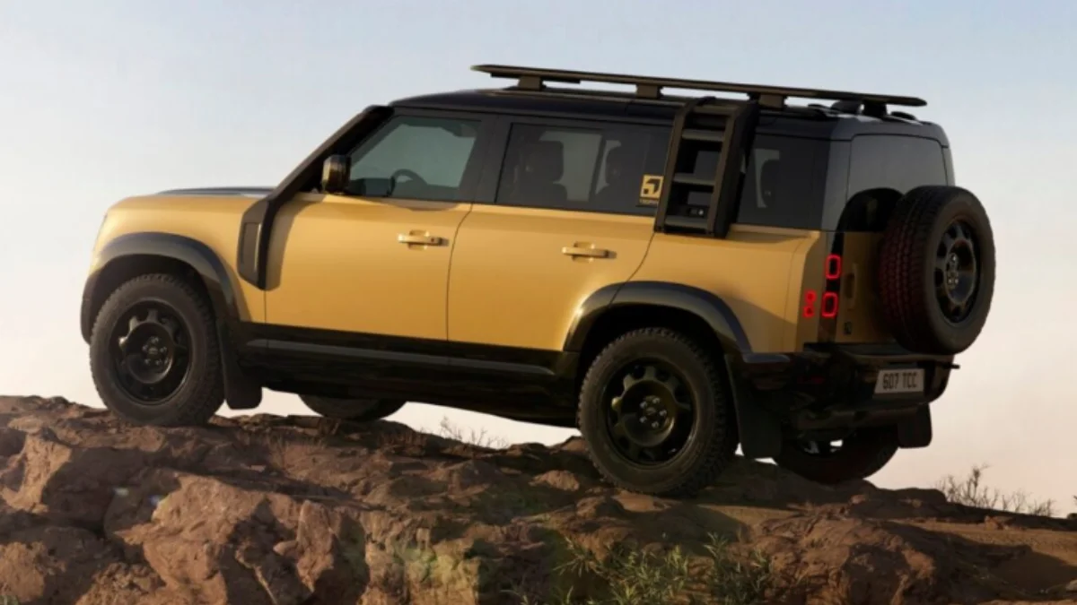 Upcoming Land Rover Defender Sport compact luxury SUV expected with hybrid and electric powertrain options and off-road capability.
