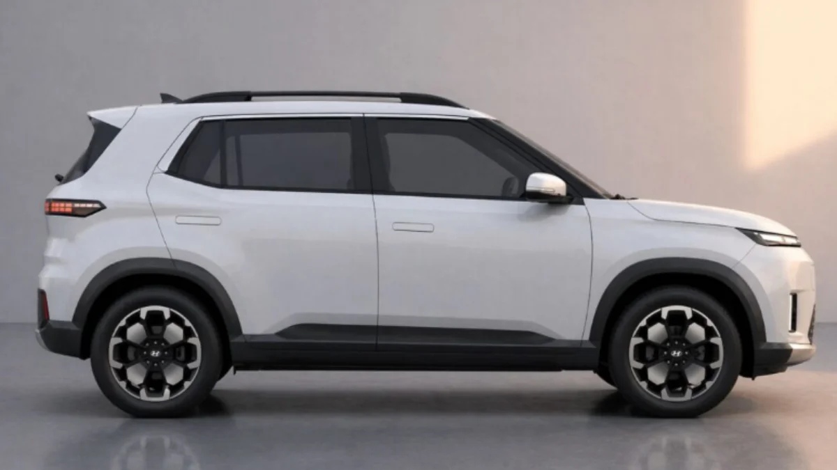 Hyundai compact electric SUV prototype spotted testing in India, expected to rival Tata Punch EV with over 350 km range