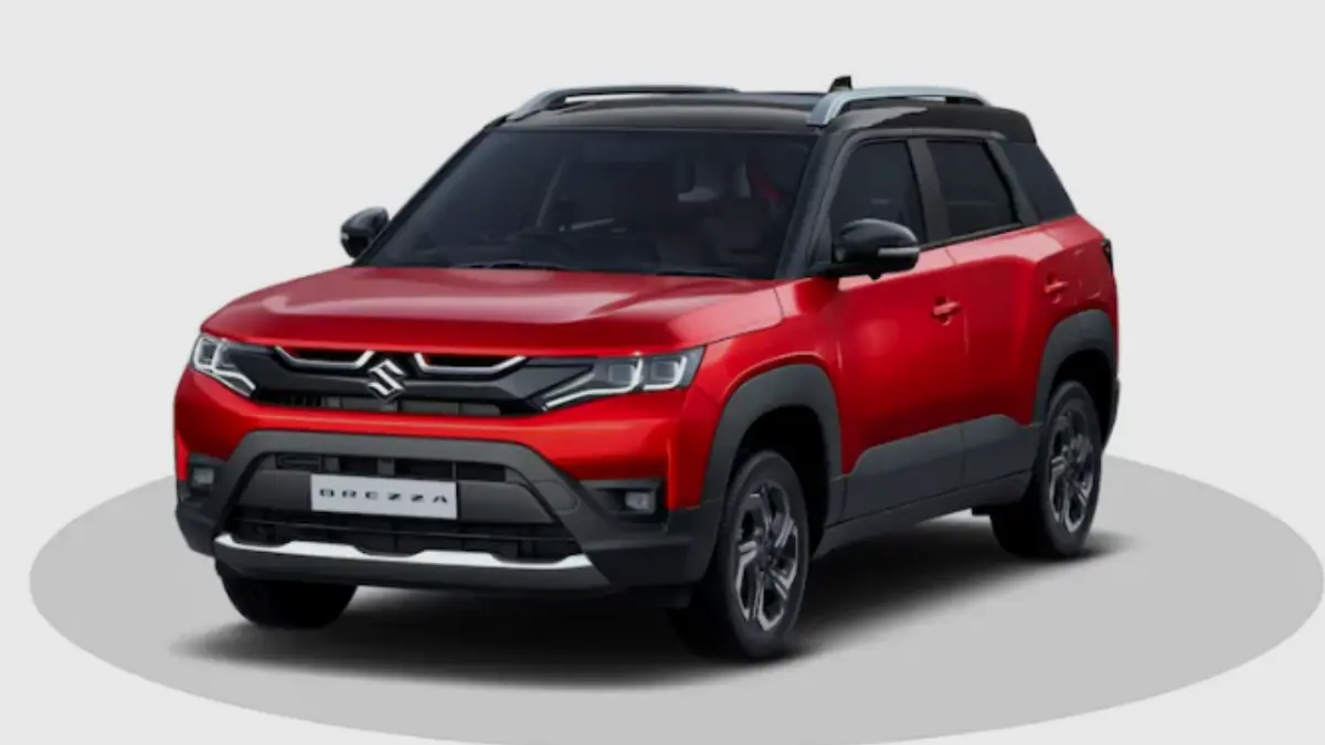 2026 Maruti Brezza Facelift SUV spotted during testing with updated design, new features and potential turbo petrol engine in India