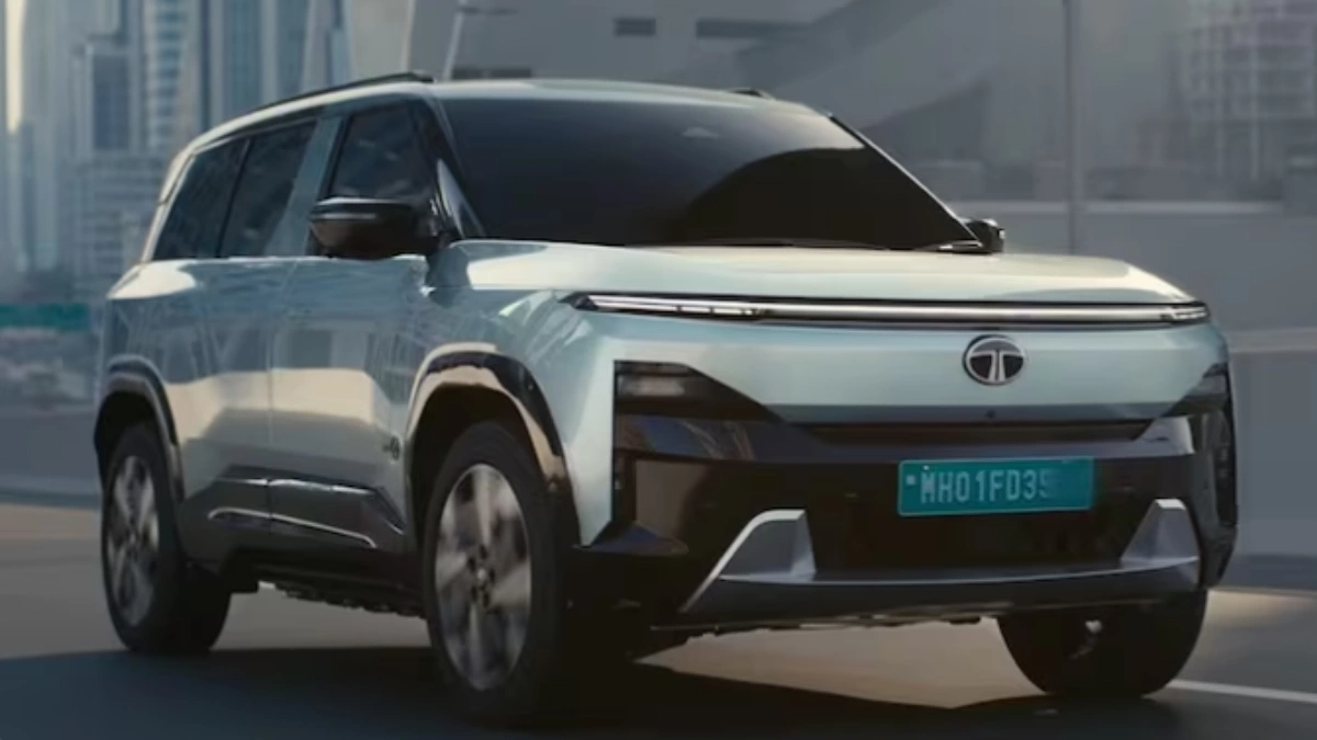 Tata Sierra EV electric SUV revealed ahead of launch featuring dual-motor AWD system and modern design