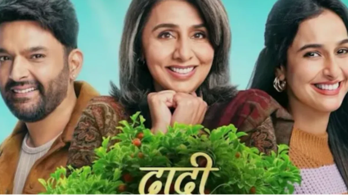 Kapil Sharma in a scene from 'Daadi Ki Shaadi', now streaming on Netflix, as the film sparks mixed reactions from viewers on social media.
