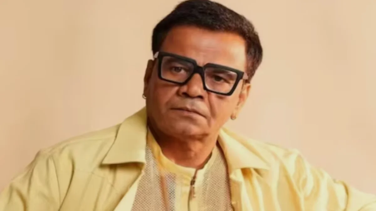 Bollywood actor Rajpal Yadav during a public appearance related to the Delhi High Court cheque bounce case news