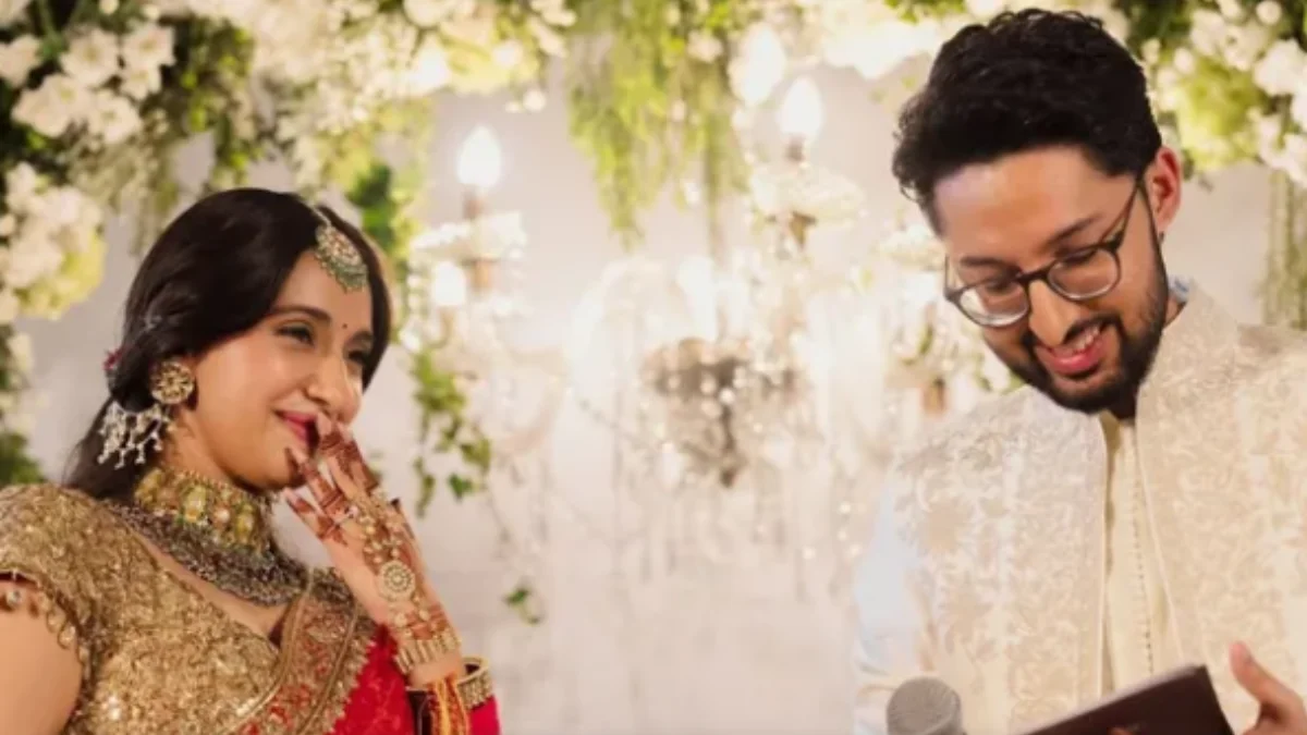 Akansha Ranjan Kapoor and filmmaker Sharan Sharma wedding ceremony
