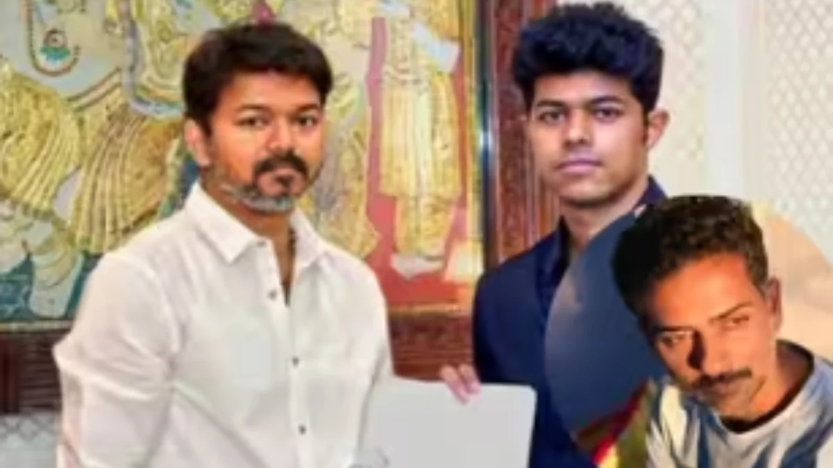 Jason Sanjay, son of actor Vijay, speaking during an interview about rejecting director Alphonse Puthren's film offer and choosing filmmaking over acting