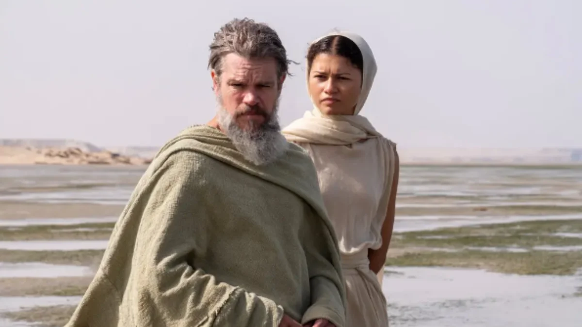 Christopher Nolan's The Odyssey movie review featuring Matt Damon in an epic mythological adventure with stunning IMAX visuals