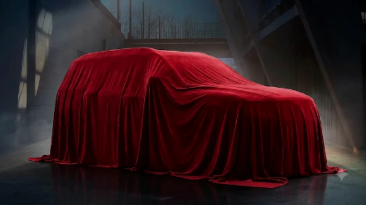 Mahindra teaser image showcasing the silhouette of its upcoming SUV ahead of the Independence Day 2025 reveal in India.