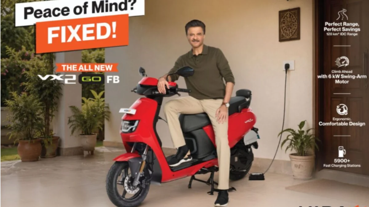 VIDA VX2 Go FB electric scooter with fixed battery, 128 km range and new launch price in India